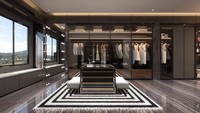 Walk in closet di rumah baru Rachel Vennya. Foto: Instagram Angkasa Architects