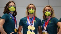 Emma McKeon total meraih 4 medali emas dan 3 medali perunggu.