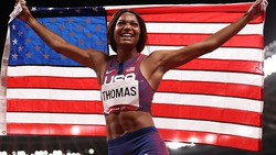 Gabrielle Thomas pelari cepat di cabang Atletik Olimpiade Tokyo 2020 ini sungguh istimewa. Selain menjadi atlet, ia juga calon epidemolog lulusan Harvard.