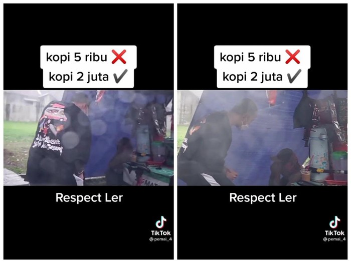 Mulia! Gamer Dermawan Ini Tawar Harga Kopi Asongan hingga Rp 2 Juta