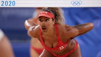 Siti Musabikha komplain karena stasiun televisi itu tidak melakukan sensor kepada pemain yang mengenakan bikini. Sean M Haffey/Getty Images.