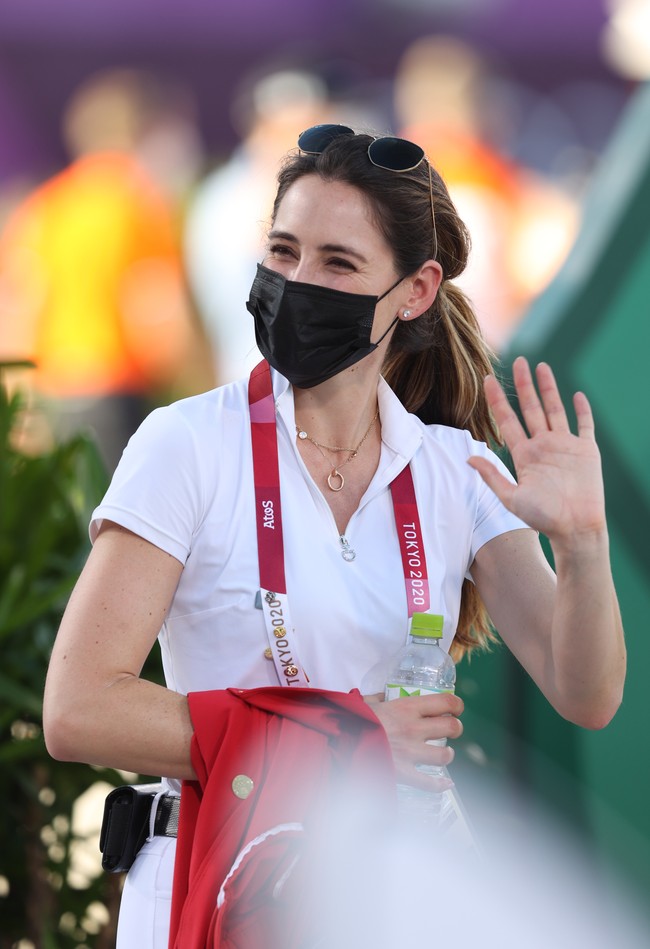 Aku sangat senang dapat mewakili negaraku di level ini, ujarnya. Berusia 29 tahun, Jessica pun menjadi equestrian termuda di tim berkuda AS untuk Olimpiade Tokyo 2020. (Foto: Getty Images)