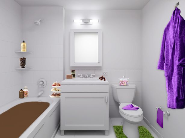 Kamar hotel ala Willy Wonka