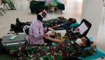 Kopassus Gelar Donor Darah