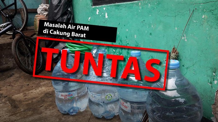 Masalah air PAM di Cakung Barat Tuntas