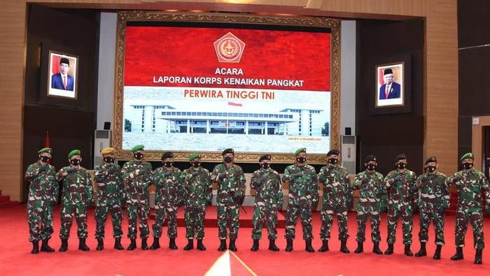 Mayjend Agus Subiyanto saat dilantik menjadi Danpaspampres (Puspen TNI)