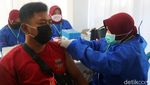 Melihat Vaksinasi Bernuansa Kemerdekaan RI di Kudus