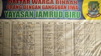 Vaksinasi diikuti oleh 45 pasien dari 166 pasien.