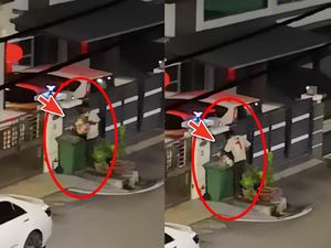 Miris! Pria Ini Diam-diam Bongkar Tempat Sampah demi Mencari Sisa Makanan