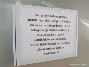 Terpaksa Bergantung Donasi Usai Lab PCR Unand Tak Dibantu Provinsi