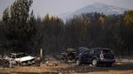 Pemukiman Warga Ludes Terbakar Gegara Kebakaran Hutan Yunani