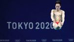 Ragam Ekspresi Atlet Loncat Indah Olimpiade Tokyo