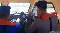 Petugas Polairud Pasuruan rutin melakukan patroli. 