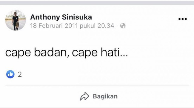 Anthony sendiri mulai berpartisipasi dalam beberapa kompetisi bulutangkis senior pada tahun 2013. Beberapa kompetisi tersebut diantaranya ada Indonesia Open Grand Prix Gold, Vietnam International Challenge, dan Maldives International Challenge. Foto: Facebook/Anthony Sinisuka