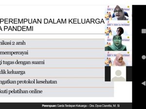 Tim KKN UPN Jatim Gelar Webinar Tingkatkan Awareness pada Hoaks dan COVID-19