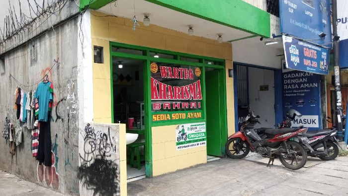 Warteg di Ciputat, Tangsel dipalak Karang Taruna Gadungan untuk Sumbangan 17 Agustus (Kadek/detikcom)