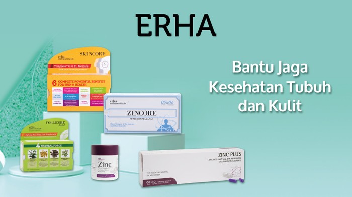 Paket Lengkap! Ini Solusi Jaga Kesehatan Kulit dari ERHA