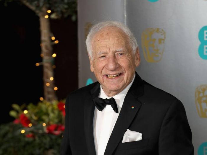 LONDON, ENGLAND - FEBRUARY 12:  Mel Brooks attends the official after party for the 70th EE British Academy Film Awards (BAFTA) at The Grosvenor House Hotel on February 12, 2017 in London, England.  (Photo by Tim P. Whitby/Getty Images)