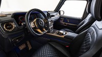 Interiornya juga mendapat sentuhan warna yang sama dengan eksteriornya.  Foto: Dok. Brabus