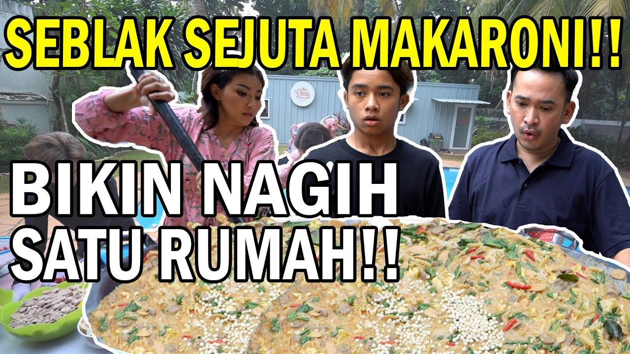 Keluarga Ruben Onsu Masak 5 Makanan Enak Ini Pakai 'Wajan Kramat' Raksasa