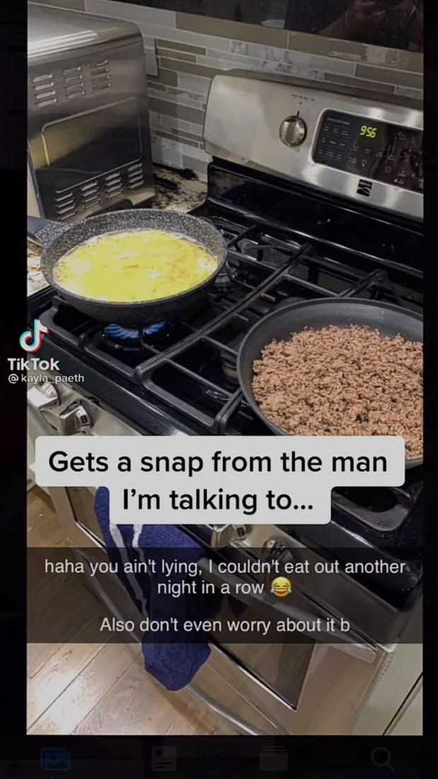 Mirip FBI! Wanita Ini Ungkap Perselingkuhan Pacar dari Foto Masak