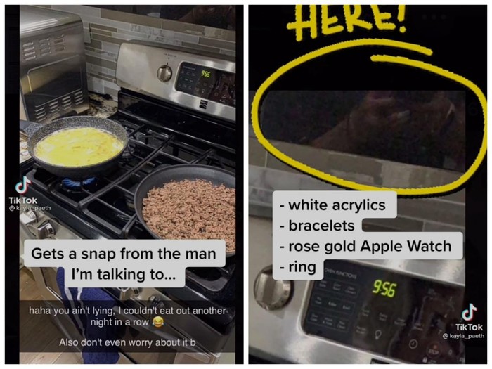 Mirip FBI! Wanita Ini Ungkap Perselingkuhan Pacar dari Foto Masak