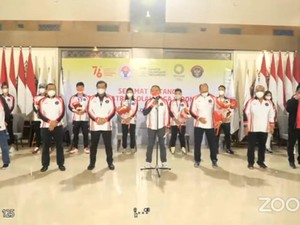 Kontingen Olimpiade Indonesia Tiba di Tanah Air!