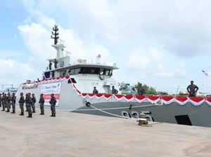 Kapal Perang KRI Pollux-935 Perkuat Alutsista TNI AL