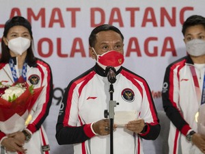 Greysia-Apriyani Disambut Bak Raja Salman, Satu-satunya Zona Hijau di RI