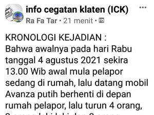 Hati-hati! Komplotan Maling Modus Servis Kompor Gentayangan di Klaten