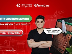 Pisau Kesayangan Chef Arnold Poernomo Laku Dilelang Rp 60 Juta untuk Amal