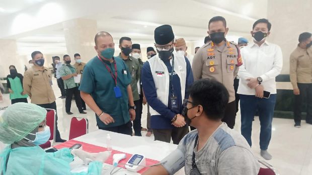 Polisi genjot vaksinasi merdeka jelang HUT Kemerdekaan RI