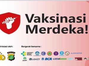 Polda Metro Ajak Warga DKI Beri Kado HUT RI dengan Sudah Divaksin