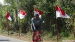 Sambut HUT RI, Bendera Merah Putih Hiasi Kabupaten Bandung