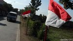 Sambut HUT RI, Bendera Merah Putih Hiasi Kabupaten Bandung