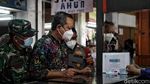 Sidak Pemeriksaan Kartu Vaksin Sasar Pasar Tradisional di Jakut