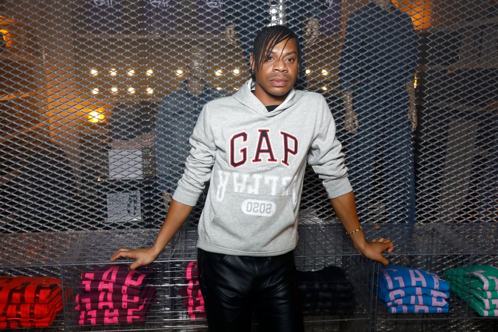 PARIS, FRANCE - JANUARY 16: Telfar Clemens attends the Gap X Telfar Party during the Menswear Fall/Winter 2020-2021 show as part of Paris Fashion Week on January 16, 2020 in Paris, France.  (Photo by Julien M. Hekimian/Getty Images for GAP)
