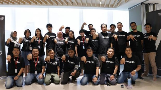 AMOEBA adalah sebuah Corporate Innovation Lab yang menginkubasi inovasi-inovasi karyawan Telkom.