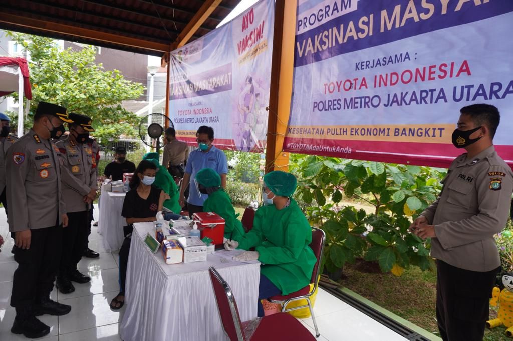 Vaksin gratis untuk masyarakat dari Indonesia