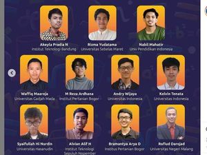 Membanggakan! Mahasiswa RI Raih 15 Medali di Olimpiade Matematika Dunia
