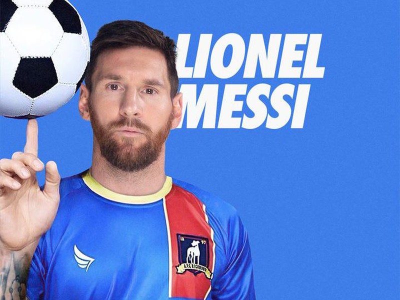 Aneka Photoshop Messi Pindah Klub