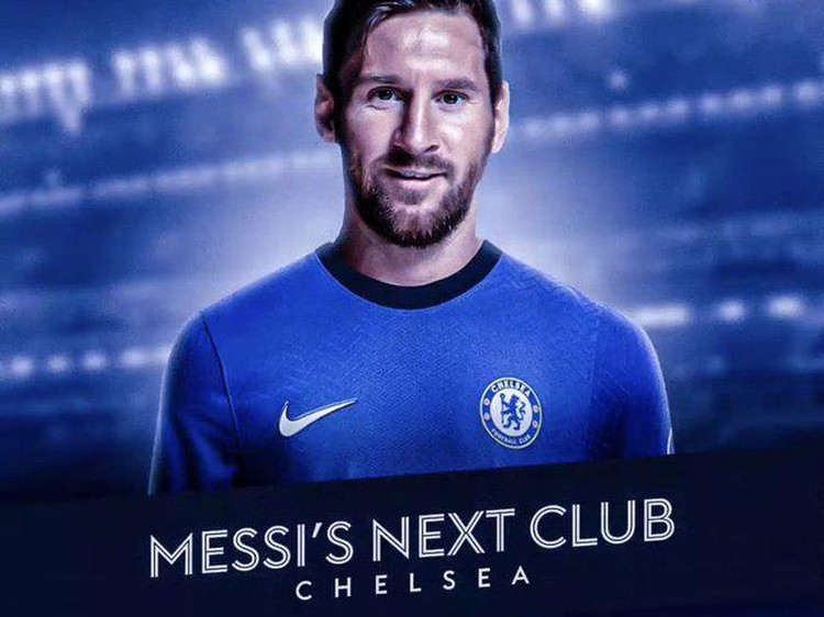 Aneka Photoshop Messi Pindah Klub