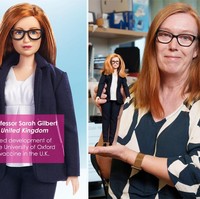 Profesor Sarah Gilbert dari Inggris adalah sosok penting di balik penemuan vaksin AstraZeneca. Demi menyelamatkan banyak orang, ia rela melepaskan hak patennya untuk vaksin tersebut. AstraZeneca pun pun dianggap ampuh mencegah penularan virus Corona, termasuk varian Delta.  Foto: Dok. Mattel