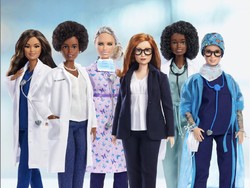 6 Pahlawan Wanita Melawan COVID-19 Diabadikan Jadi Boneka Barbie