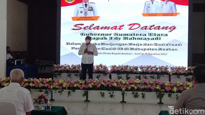 Gubsu Edy Rahmayadi (Perdana/detikcom)
