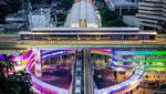 Warna-warni Skybridge MRT ASEAN-Halte Transjakarta CSW yang Dibanggakan Anies