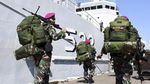 Kala Prajurit Marinir Pamit Jaga Perbatasan Ke Ambalat