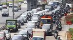 Walau Masih PPKM Hari Ini Jalan Gatsu Macet