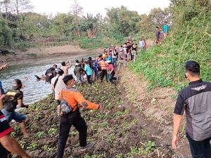 2 Pelajar Ngawi Tewas Tenggelam di Sungai Madiun