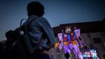 Penampakan Robot Gundam Raksasa di Jepang